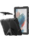 Ww Taba8 10.5 Silikon Bağımsız Stand Tablet Koruyucu Kılıf X200/x205 Düşmeyi Önleyici Koruyucu Kılıf-siyah