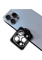 More TR iPhone Uyumlu 11 Pro Zore CL-09 Kamera Lens Koruyucu - Gümüş