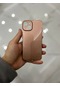 iPhone Uyumlu 15 Kamera Korumalı Simli Renkli Darbe Emici A.kahverengi