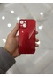 iPhone Uyumlu 15 Kamera Korumalı Simli Renkli Darbe Emici Kırmızı