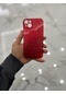 iPhone Uyumlu 15 Plus  Kamera Korumalı Simli Darbe Emici Kırmızı