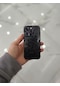 iPhone Uyumlu 15 Pro  Kamera Korumalı Simli Darbe Emici Siyah