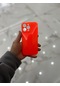 iPhone Uyumlu 15 Promax Kamera Korumalı Simli Renkli Darbe Emici Turuncu