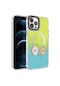 Kilifone - İphone Uyumlu İphone 12 Pro Max - Kılıf Sert Kamera Korumalı Desenli Korn Kapak - No14