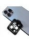 More TR iPhone Uyumlu 11 Pro Zore CL-09 Kamera Lens Koruyucu - Koyu Yeşil