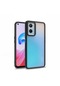 Oppo A76 Kılıf Flora Sert Silikon Arkası Cam Şeffaf