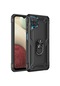 Samsung Galaxy M12 Kılıf Vega Tank Koruma Standlı Yüzüklü Mıknatı (510453819)