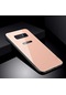 Samsung  Note 8 Kılıf Düz Renkli Ebruli Cam Kapak