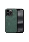 Ww iPhone Uyumlu Serisi Skin Feel Manyetik Telefon Kılıfı - İphone 15 Pro - Yeşil