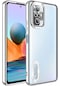 Xiaomi Redmi Note 10 Pro - Kılıf Kamera Korumalı Logo Gösteren Omega Kapak