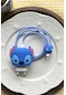 İphone 20w Uyumlu Şarj Kablo Koruyucu Kılıf 5'li Set Mavi Balık