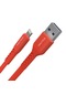 Nautica C40 Lightning to USB-A 12W Hızlı Şarj ve Data Kablosu 1.2M Kırmızı