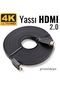 Irenis HDMI Kablo - Yassı 4K HDMI Kablosu (4K 60Hz. HDMI 2.0). 1.5 M