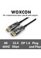 Woxcon Fiber Display Port Kablo 10 M