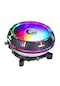 Rgb Ufo İşlemci Fanı Intel Amd Uyumlu 3 Pın Rainbow Cpu Fan