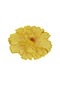 Sarı Çiçek Güzel Şekil Servis Altlığı Zarif İnce Doku Polyester Yemek Mat