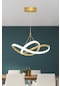 Ransom Gold Kumandalı Dimmerli 4 Modlu Modern Sarkıt Led Avize