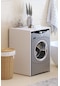 Pimdec Çamaşır-Kurutma Makinesi Alt Banyo Dolabı Beyaz