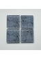 Decorita Cam Bardak Altlığı Gri Mermer Görünümlü 4'lü Takım 10 x 10 CM