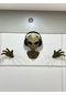 Alien Uzaylı Duvar Dekorasyonu Veya Kulaklık Standı Gold