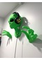 Alien Uzaylı Duvar Dekorasyonu Veya Kulaklık Standı Yeşil