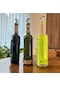 Yeşil Dekoratif Şarap Şişeleri 3'lü Set