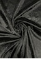 Enesar Home Parlak Kadife Siyah Kumaş Döşemelik Kumaş (Likrasız & Astarlı) 100 x 140 cm