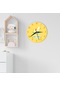 Bebek Odası İçin Unicorn Tasarımlı İsimli Duvar Saati