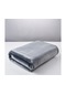Hyt-usb Elektrikli Battaniye Tekli Elektrikli Isıtma Yatağı Sıcaklığı Ayarlanabilir Ev Isıtma Battaniyesi 160 X 80 Cm-gri