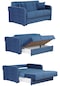 Kilim Mobilya Adonis XL Yataklı Kanepe 160 Mavi