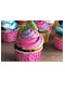 100 Adet Pembe Büyük Boy Pet Kapsül Cupcake Muffin Kek Vb. Kalıbı