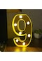 Dekoratif Led Işıklı 3D 9 Rakamı Büyük Boy Organizasyon Doğum Günü Kutlama