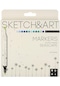 Bruno Visconti "Sketch & Art" Çift Taraflı Marker Kalem 12 Renk-Deniz