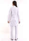 Doktor Öğretmen Kadın Önlük Ara Boy Ceket Yaka - 171 Beyaz-6358