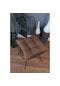 Altınpamuk Altınpamuk Beta Pofidik Kahve Sandalye Minderi Bağcıklı 40X40Cm