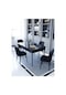 Ovo Lotus 80x130 Cm Açılır Yemek Masası , Mutfak Masa Takımı 4 Kişilik Masa Sandalye Takımı - Siyah