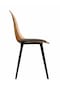 Nuans / Sandalye /mutfak Sandalyesi / Yemek Sandalyesi / Şeffaf Sandalye / Dekoratif Sandalye Bal