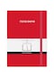 Victoria's Journals Nota Bene Premium Sert Kapak Defter 14.8 x 21 CM Çizgili Kırmızı