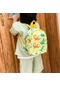 Cbtx Çocuk Sevimli Figür Baskılı Küçük Sırt Okul Çantası Sarı