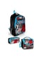 Coral High Kids Siyah Mavi Anime Desenli 3 Lü Okul Çanta Seti Set0123666