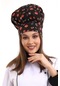 Pasta Desenli Aşçı Mantar Şapka - Unisex-Standart-Tek Parça