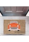 Kapı Önü Paspası Dekoratif Dijital Baskı Arabalar P-2672