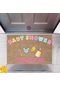 Kapı Önü Paspası Dekoratif Dijital Baskı Baby Shower P-2486