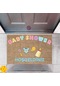 Kapı Önü Paspası Dekoratif Dijital Baskı Baby Shower P-2487
