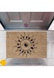 Kapı Önü Paspası Dekoratif Dijital Baskı Güneş Göz P-2493