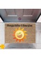 Kapı Önü Paspası Dekoratif Dijital Baskı Güneş P-2435