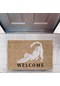Kapı Önü Paspası Dekoratif Dijital Baskı HayvanlarP-2729
