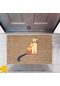 Kapı Önü Paspası Dekoratif Dijital Baskı Kedi P-2431