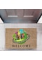 Kapı Önü Paspası Dekoratif Dijital Baskı ŞehirlerP-2730