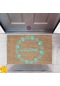Kapı Önü Paspası Dekoratif Dijital Baskı Welcome P-2468